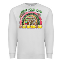 Dove Grey mind your own motherhood Premium Sweatshirt - Zillion Design Studio
