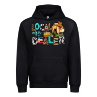 Black Local egg dealer Urban Hoodie - AdoDesignShop
