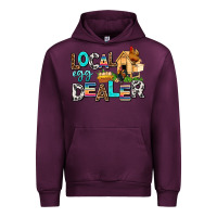 Mauve Wine Local egg dealer Urban Hoodie - AdoDesignShop