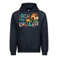 Navy Local egg dealer Urban Hoodie - AdoDesignShop