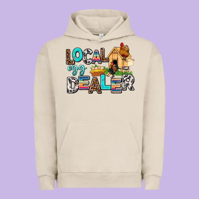 Local Egg Dealer Urban Hoodie Designed By Adodesignshop