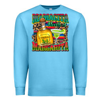 Ocean Blue mamacita needs a margarita Premium Sweatshirt - Zillion Design Studio