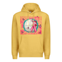 Antique Gold pink out breast cancer volleyballs Premium Hoodie - AdoDesignShop