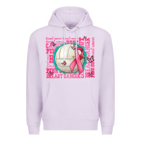 Lilac pink out breast cancer volleyballs Premium Hoodie - AdoDesignShop
