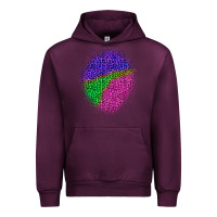 Mauve Wine halloween leopard patch 1 Urban Hoodie - BundleAndBundleShop