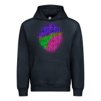 Navy halloween leopard patch 1 Urban Hoodie - BundleAndBundleShop