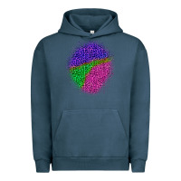 Pigment Midnight Navy halloween leopard patch 1 Urban Hoodie - BundleAndBundleShop