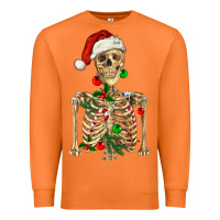 Carrot Christmas Skeleton Premium Sweatshirt - RanaPortraitStore
