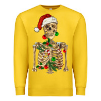Lemon Christmas Skeleton Premium Sweatshirt - RanaPortraitStore