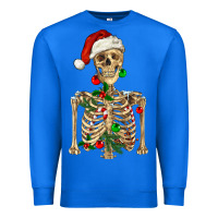 True Royal Christmas Skeleton Premium Sweatshirt - RanaPortraitStore