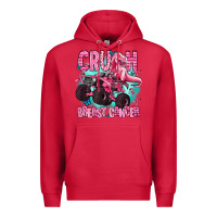 Cardinal crush breast cancer Premium Hoodie - AdoDesignShop