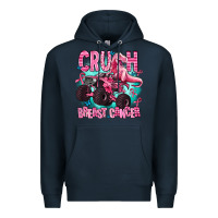 Navy crush breast cancer Premium Hoodie - AdoDesignShop