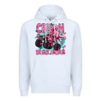 White crush breast cancer Premium Hoodie - AdoDesignShop