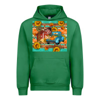 Emerald Farm life fall barn and truck Urban Hoodie - Artiststas