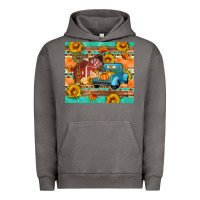 Pigment Tornado Farm life fall barn and truck Urban Hoodie - Artiststas