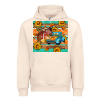 Sandshell Farm life fall barn and truck Urban Hoodie - Artiststas