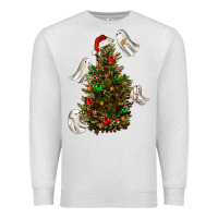 Oatmeal Heather christmas spirits Premium Sweatshirt - RanaPortraitStore