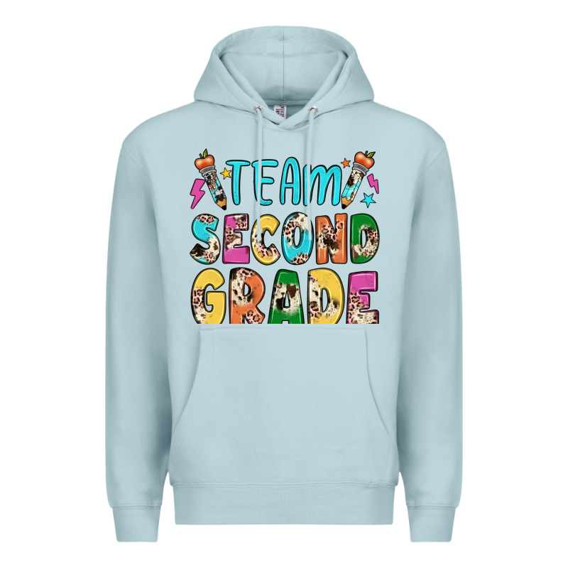 Team Second Grade Premium Hoodie by JahusDesignShop | Teevron
