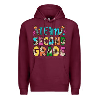 Burgundy team second grade Premium Hoodie - JahusDesignShop