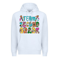 White team second grade Premium Hoodie - JahusDesignShop
