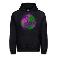 Black halloween leopard patch Urban Hoodie - BundleAndBundleShop