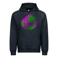 Navy halloween leopard patch Urban Hoodie - BundleAndBundleShop
