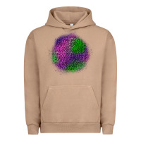 Pigment Burro halloween leopard patch Urban Hoodie - BundleAndBundleShop