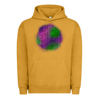Pigment Peanut Butter halloween leopard patch Urban Hoodie - BundleAndBundleShop