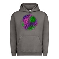 Pigment Tornado halloween leopard patch Urban Hoodie - BundleAndBundleShop