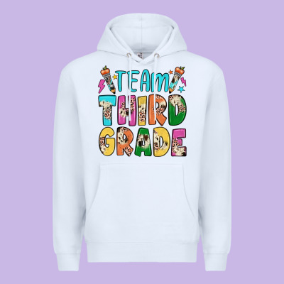 Team Third Grade Premium Hoodie Designed By Jahusdesignshop
