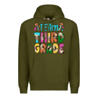 Army Green team third grade Premium Hoodie - JahusDesignShop
