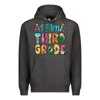Charcoal Heather team third grade Premium Hoodie - JahusDesignShop