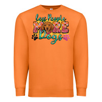 Carrot less people more dogs Premium Sweatshirt - Zillion Design Studio