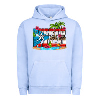 Pigment Grape Ice puerto rico and flowers with frog Urban Hoodie - AdoDesignShop
