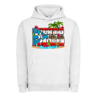 Pigment Lunar Rock puerto rico and flowers with frog Urban Hoodie - AdoDesignShop