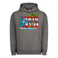 Pigment Tornado puerto rico and flowers with frog Urban Hoodie - AdoDesignShop