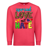Cardinal spread love not hate Premium Sweatshirt - texasbilliewilder
