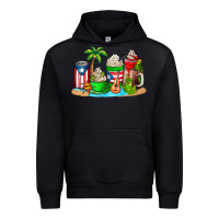 Black puerto rico coffee cups Urban Hoodie - AdoDesignShop