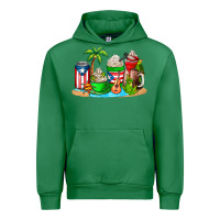 Emerald puerto rico coffee cups Urban Hoodie - AdoDesignShop