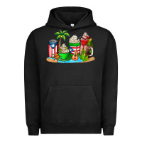 Pigment Black puerto rico coffee cups Urban Hoodie - AdoDesignShop