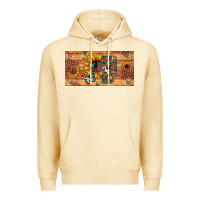 Pina Colada leopard cross butterfly sunflower Premium Hoodie - JahusDesignShop