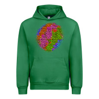Emerald halloween leopard patch 5 Urban Hoodie - BundleAndBundleShop