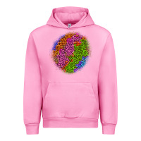 Fuchsia Pink halloween leopard patch 5 Urban Hoodie - BundleAndBundleShop