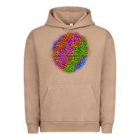 Pigment Burro halloween leopard patch 5 Urban Hoodie - BundleAndBundleShop