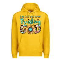 Lemon i'm just out here trusting god Premium Hoodie - JahusDesignShop