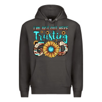 Smoke i'm just out here trusting god Premium Hoodie - JahusDesignShop