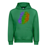 Emerald halloween leopard patch 4 Urban Hoodie - BundleAndBundleShop