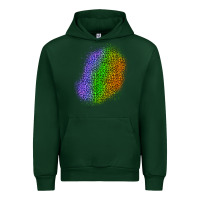 Foreset Green halloween leopard patch 4 Urban Hoodie - BundleAndBundleShop