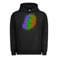 Pigment Black halloween leopard patch 4 Urban Hoodie - BundleAndBundleShop