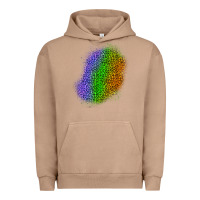 Pigment Burro halloween leopard patch 4 Urban Hoodie - BundleAndBundleShop